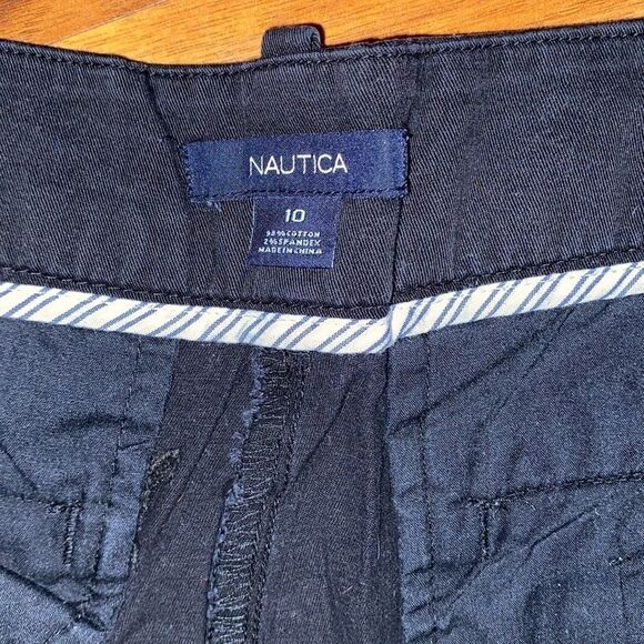 Nautica Black Bermuda Shorts Womens Size 10 - Picture 5 of 5